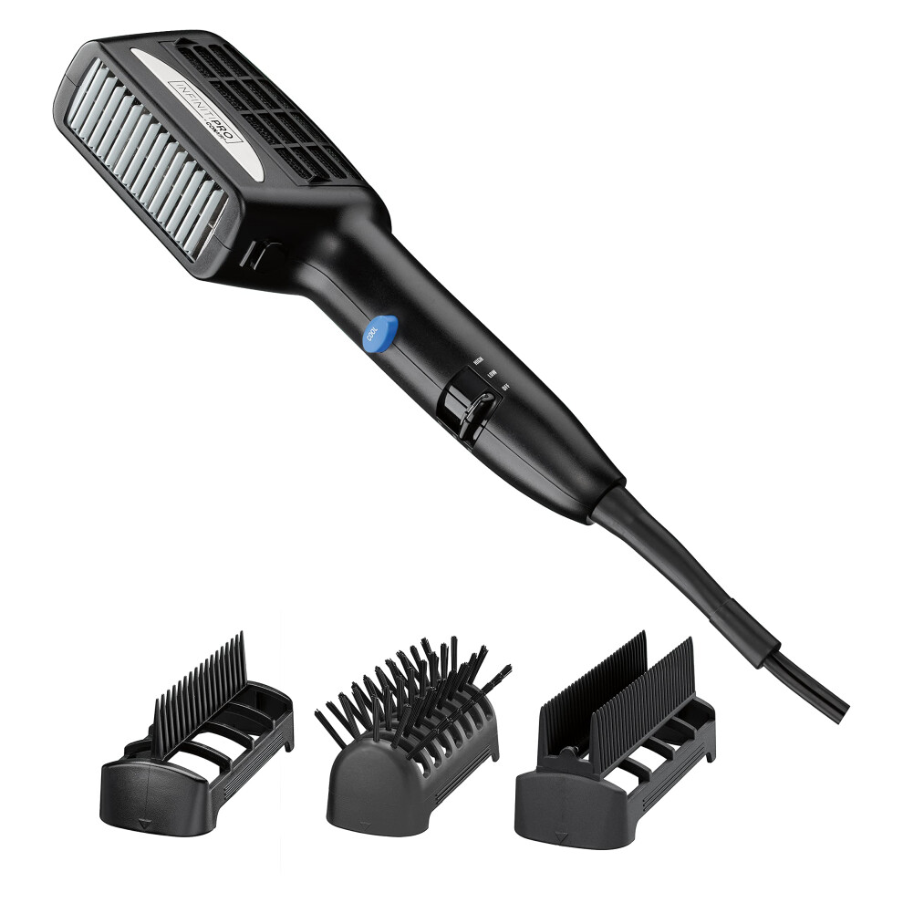 Conair Infinitipro By 3-In-1 Styling Hair Dryer, 1875W Hair Dryer With Ceramic Technology And 3 Attachments