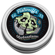 Grave Before Shave Cire à Moustache Fisticuffs Forte Odeur Cuir/Cèdre 1 OZ.