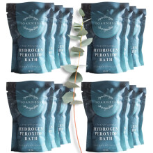 Wasserstoffperoxid Epsom Badesalze - Entspannungs-, Detox- und Reinigungsbad (12) Pack