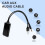 Car Wireless  Module Music Adapter Auxiliary Receiver Aux Audio Usb 3.5Mm Socket For  E90 E91 E92 E93 4