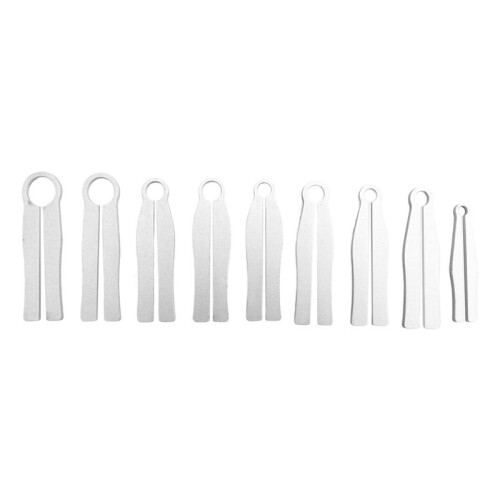 9PCS Removal Repair Wrench Clamp Tool Kit Flash Socket Ring Spanner for  M Serial