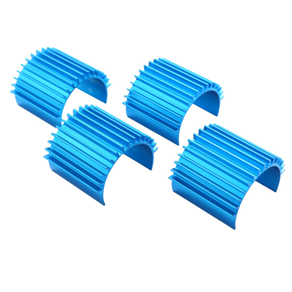 Aluminum 370 380 Motor Heat Sink Heatsink Cooling Fins For Rc Hsp 1/16 Car (Pack Of 4) 6034191791458