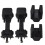 Kit de Trava de Capô para   TJ 2007-2016 Preto 2