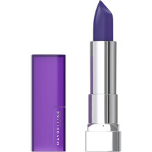 Maybelline Color Sensational Lipstick, Lip Makeup, Matte Finish, Hydrating Lipstick, Nude, Pink, Red, Plum Lip Color, Sapphire Siren, 0.15 oz; (Packag