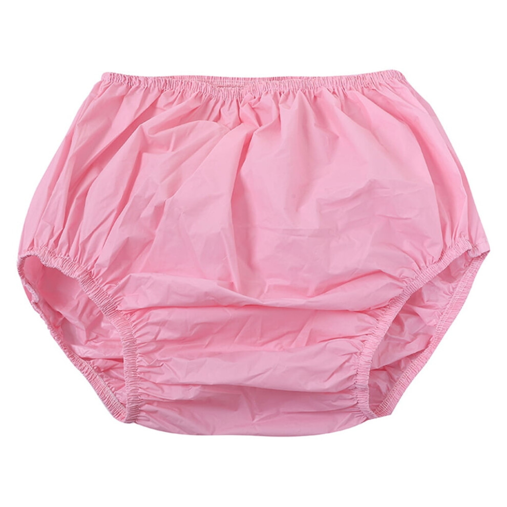 Leakproof Plastic Pants Diaper Cover Incontinence Protective Underwear Briefs