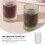 Cute Cat Glass Cups for Beverages 2