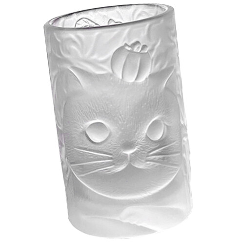 Cute Cat Glass Cups for Beverages 2