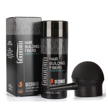 GOWWIM Haarverdickungsfasern 2-in-1 Kit, Keratin Haaraufbau Fasern & Sprühapplikator