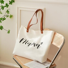 Mama Tote Bag med sminkväska – 51,5 x 38,5 x 14,5 cm
