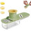 Garlic grinder vegetable slicer shredder with storage box 1