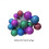 LED Christmas String Lights Colorful Glitter Ball Battery 3