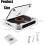 Tragbarer Bluetooth-CD-Player mit pinkfarbenem Hi-Fi-LED-Display 8