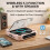 Tragbarer Bluetooth-CD-Player mit pinkfarbenem Hi-Fi-LED-Display 2