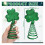 Green Shamrock Tree Topper for St Patrick's Day 3