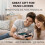 Tragbarer Bluetooth-CD-Player mit pinkfarbenem Hi-Fi-LED-Display 6