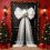 Capa de porta do Papai Noel de 35x71 polegadas – Decoração de Natal para ambientes internos e externos, compatível com portas padrão. 4