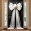 Capa de porta do Papai Noel de 35x71 polegadas – Decoração de Natal para ambientes internos e externos, compatível com portas padrão. 6