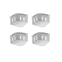 4PCS Bed Sheet Grippers Multifunctional Heavy Duty Bedsheet Corner Tightener Clips Quilt Cover Fixed Non-Slip Clips,A