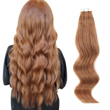 ABH AmazingBeauty Extensiones de Cabello Adhesivas Semi-permanentes 50g 20pcs Invisibles