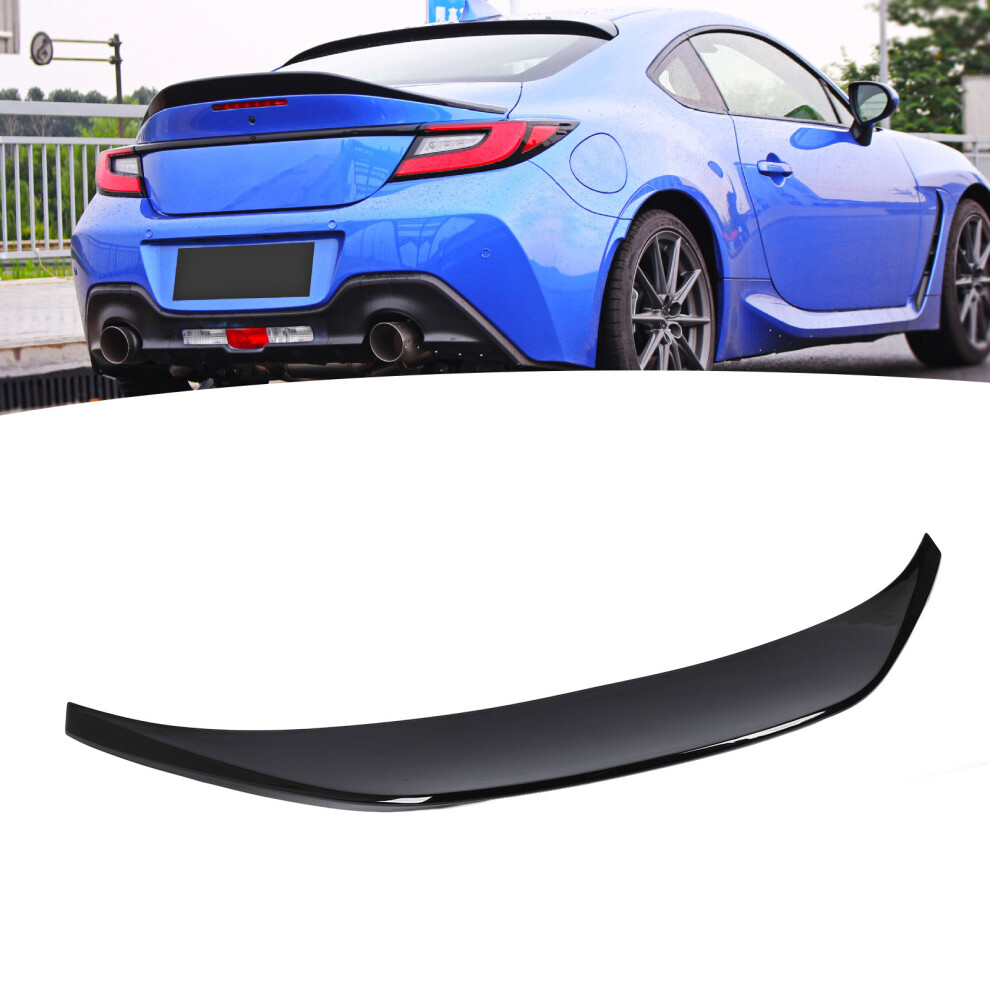 Gloss Abs Rear Wing Trunk Lip Spoiler For Brz Zd8 2021-2024 Black 7671384583965