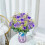 Artificial Rose Bouquet 7-stem Realistic Faux Flower 4