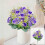 Artificial Rose Bouquet 7-stem Realistic Faux Flower 2