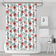 Pioneer Flower Duschvorhang 72x72 Zoll mit 12