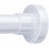 Verstelbare douchegordijnstang, wit, 2,5 cm diameter, 81-165 cm 1