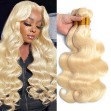 ROYAL IMPRESSION 613 Blonde Bundles Body Wave 20" 12A Grade 3 Bundles 100% Unprocessed Hair