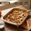 GEEZY GEEZY Large Roasting Tin Chicken Lasagna Vegetables Non Stick Oven Baking Tray 39cm 2