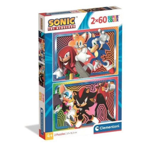 Clementoni CLEMENTONI - 2x60 Teile - Sonic