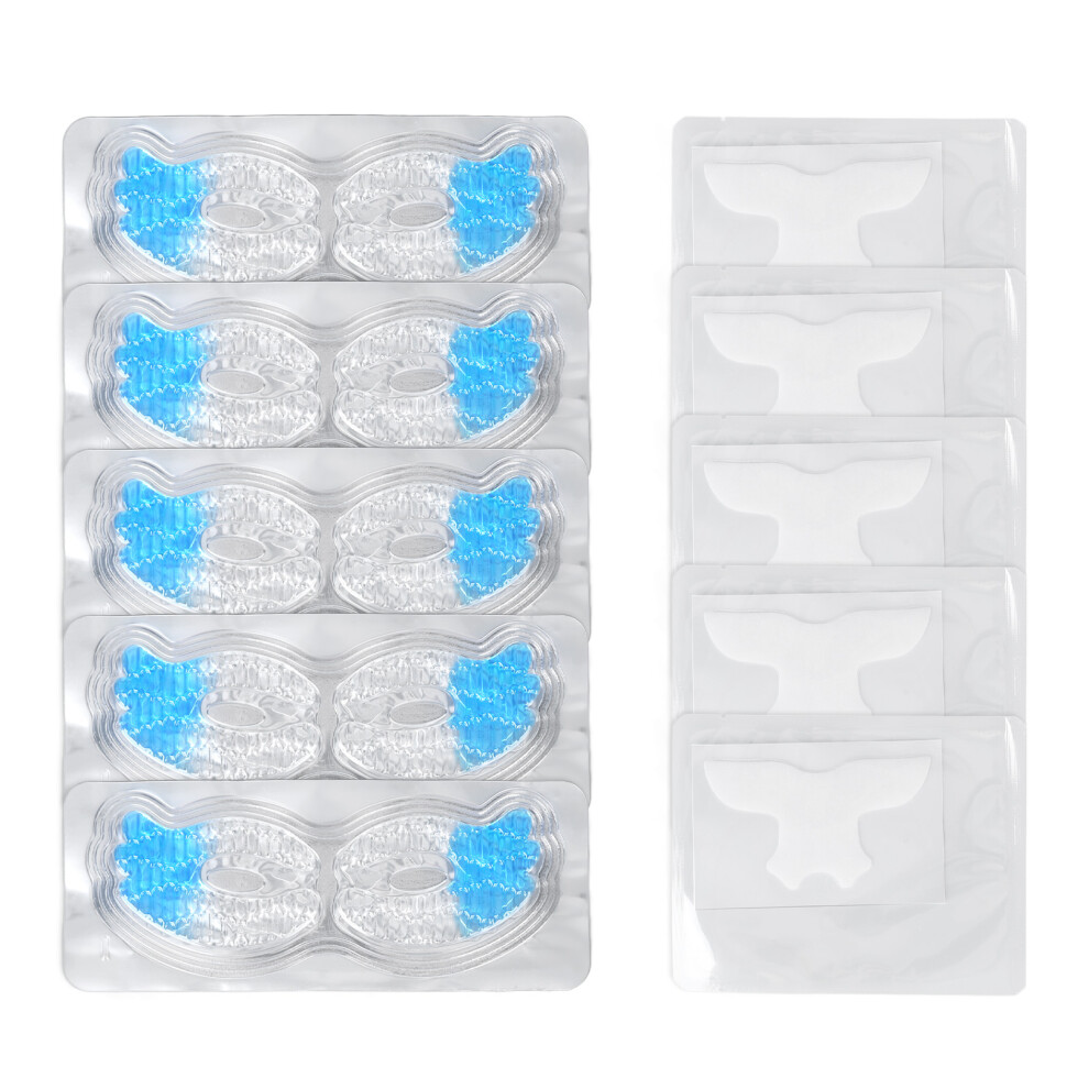 Hydrogel Nasal Relief, Customizable Size Nasal Gel Pads For Enhanced C-PAP Mask Comfort, Skin-Friendly And Soft Material For Sensitive Areas, Prevent