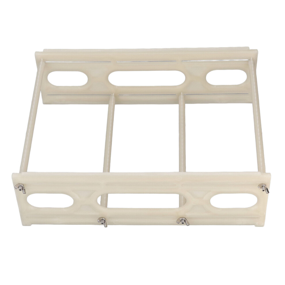 Heavy Duty Vinyl Record Holder Abs Plastic Large Capacity With Sawtooth Design 8431371573121