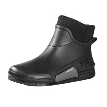 Women Rain Boots Ankle Rain Boots Waterproof Non- Casual Shoes Short Rain Boots Wide Calf For Gardening Outdoor Work And Everyday Wear Rain Boots
