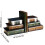 Vintage-Buchorganizer aus Holz (Attrappe) 3