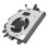 Ventola di raffreddamento CPU 4-pin DC5V 0.5A per Ideapad S145-15 5