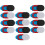 Set Aus 2 Schutzabdeckungen Für Webcam 8X0.9Cm Weiß 8