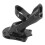 Adjustable 45 Aluminum Flag Pole Bracket, Rustproof, Black, 164g 16