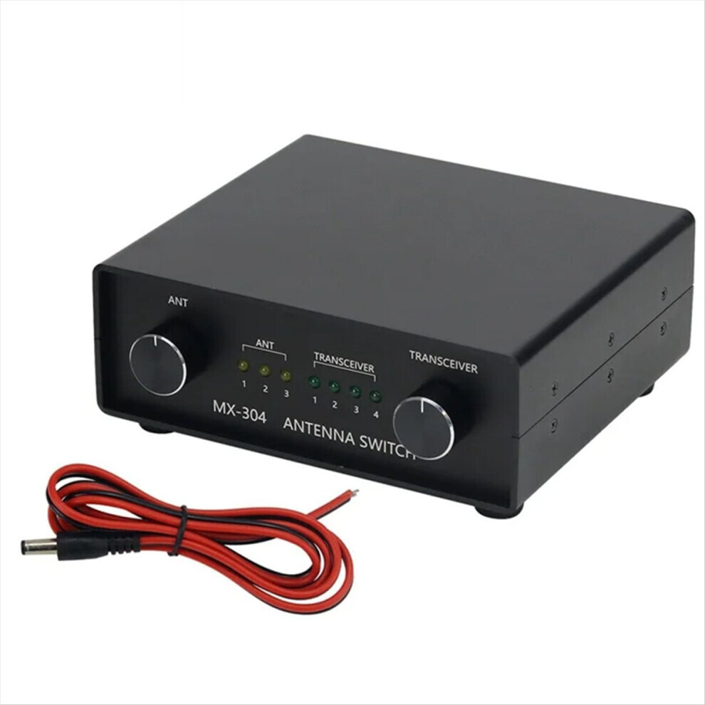 Black Mx-304 Antenna Switch Sdr Transceiver For Three Antennas And Four Transceivers
