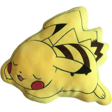 Premium 3D-Kissen - POKEMON - Pikachu liegend - Mikrofaser - 50 cm