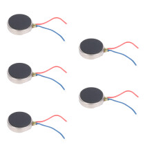 5X  3V 60MA Motore di Vibrazione 9000 +/- 2000RPM Phone Coin Piatto Vibrante