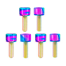 Șurub cu cap hexagonal durabil, cu performanță ridicată, aliaj de titan ușor, rezistență la rugină, pentru fabricație de precizie și