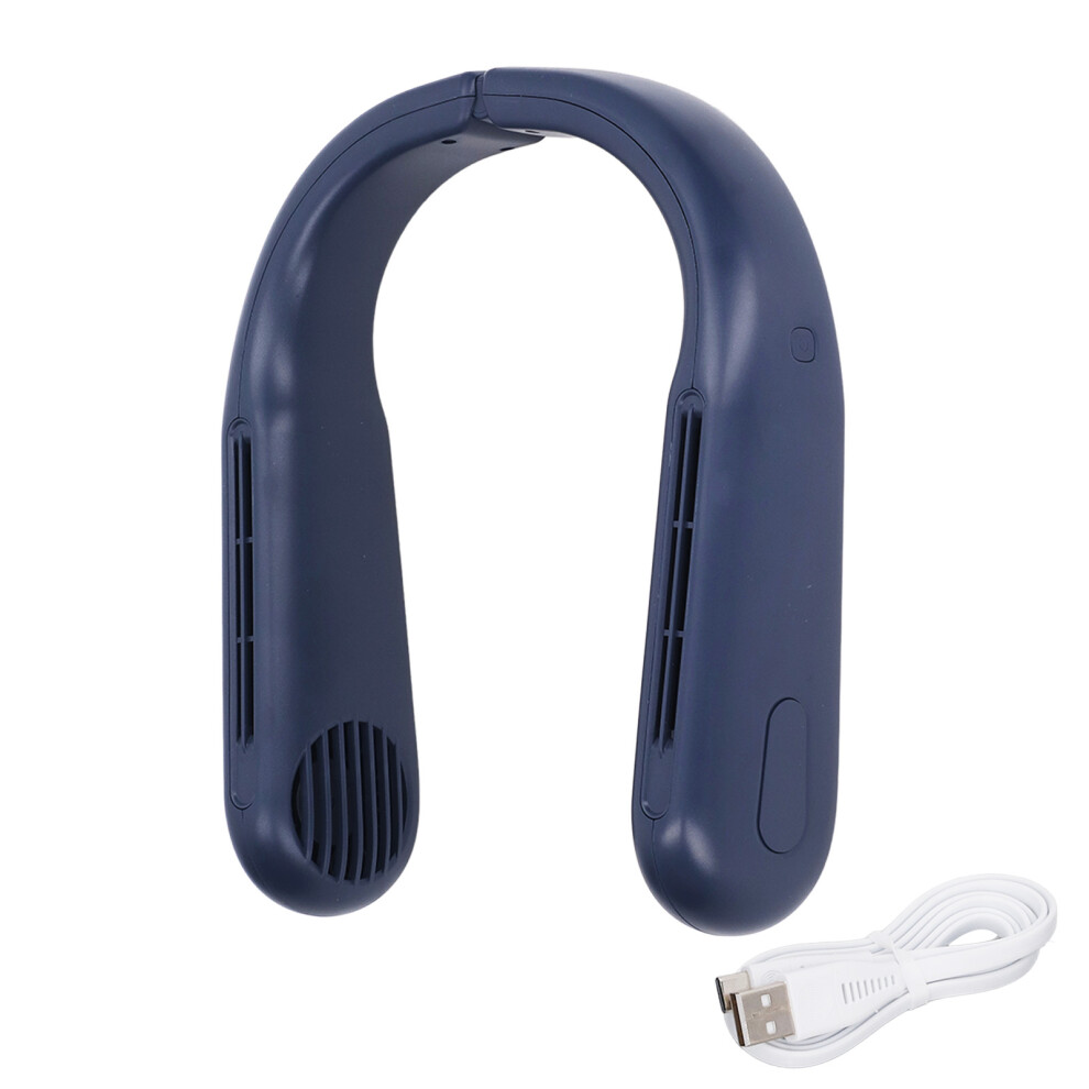 Portable Neck Fan, 3-Speed Bladeless Usb Fan 9058772709325