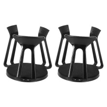 Universal Plastic 2Pcs Car Interior Water Cup Holder Pasta Fixer Stopper Drink Bottle Stand Accessorio