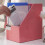 Paper Magazine Rack Bookend Large Book Stand File Holder Foldable Documents Organizer Office Storage Rack 4