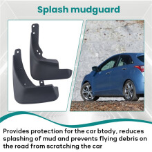 Car Front and Rear Mudguards -Proof Mudguards Tires -Proof Mudguards for I30Cw Wagon 2007-2012
