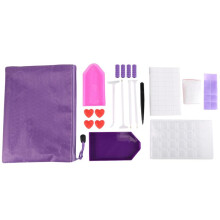 DIY Diamond Painting Tools Diamond Dots Accessories Kit,Diamond Embroidery Box with 28 Slots for Diamond Painting Art