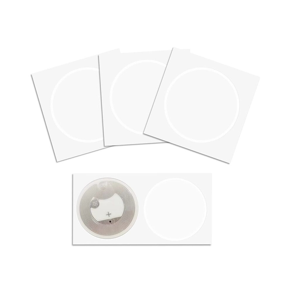 100Pcs Nfc Ntag216 Sticker Ntag216 Nfc Tags Nfc 216 Tag Ntag216 Nfc Cards 13.56Mhz Nfc Tag Stickers 888 Bytes Memory 4713140094551