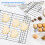 3 Layers Stackable Cooling Rack Metal Cake Cookie Biscuits Bread Cooling Rack Net Mat Holder Dry Cooler for Cooking 6
