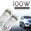 Lampadina DRL da 2 Pezzi 6000K LED Bianco H3 100W 2323 5
